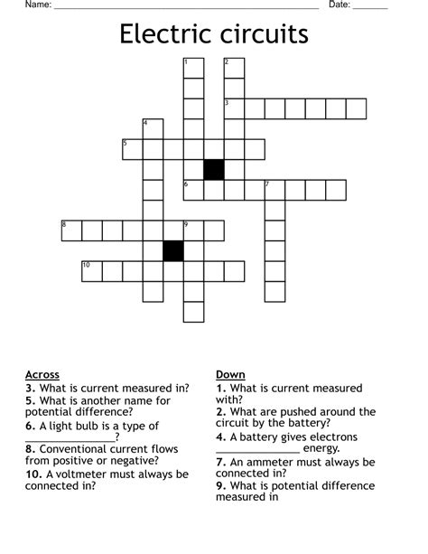 Electrical principle crossword clue. New York Times - Jan. 6, 2014. ___ law (electricity principle) is a crossword puzzle clue. 