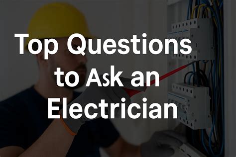 Electricians Questions And Answers