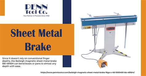 ElectroBrake Sheet Metal Brake How to Use a Brake