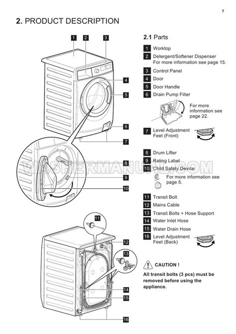 Electrolux EFLS617SIW0 washer installation guide