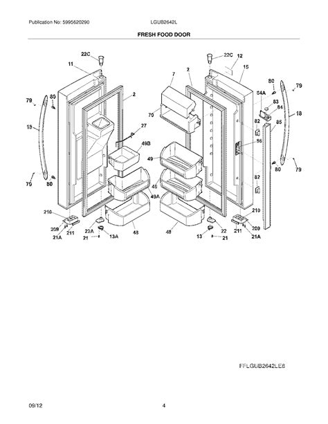 Electrolux LGUB2642LF9 Parts List Reliable Parts