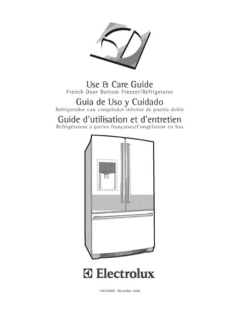Electrolux icon refrigerador manual de reparacion. - Creative dream analysis a guide to self development.