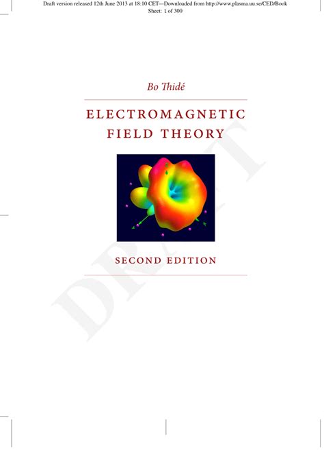 Electromagnetic field theory fundamentals solution manual. - A laboratory manual for basic electronics and mechatronics.