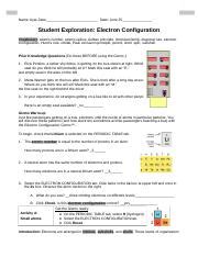Electron configuration gizmo answer key. Student Exploration Electron Configuration Gizmo Answer Key (Download ... Ionic Bonds Gizmo Answer Key 2022 [FREE ACCESS] WebObserve: Most atoms are stable with a configuration of eight valence electrons. This is known as the octet rule. ... Above are the correct answers for the Gizmo (student exploration) ... 