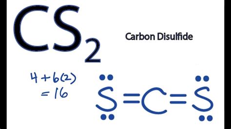 Carbon Disulfide Lewis Structure. A Lewi