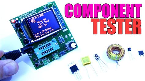 Electronic component identifier app.  1) Using a component Tester, 2) by memorizing the c...