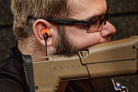 Electronic ear protection for shooting. Overhead ear defenders are designed specifically to offer protection from loud noises such as gun shots, which on a successful day of shooting is hard to avoid. Some electronic ear defenders also provide adaptive protection, which actively blocks loud sounds but allows safe sounds to pass through, so you can still converse comfortably without ... 
