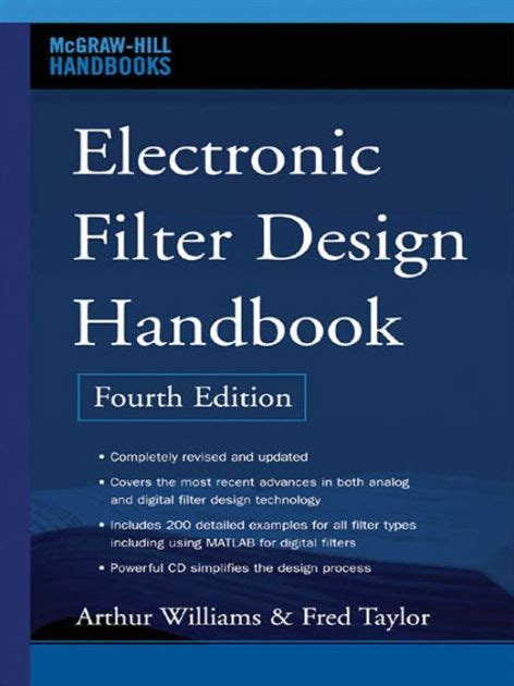 Electronic filter design handbook fourth edition arthur williams. - Dominar el análisis estructural del robot.