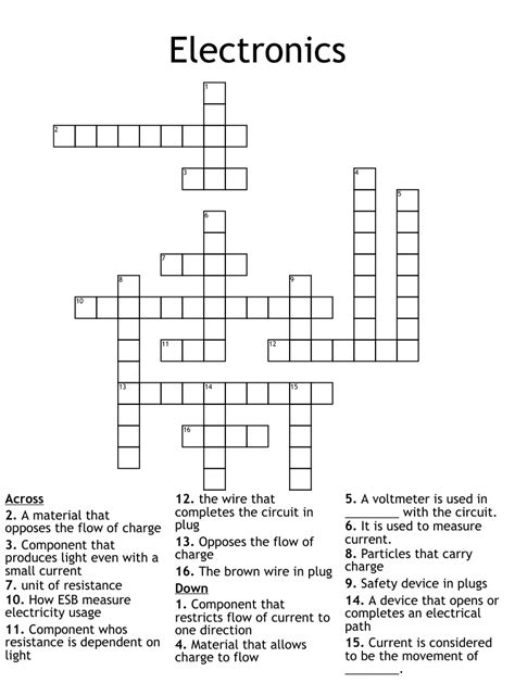 Answers for Electronic detecting device (6) crossword clue, 6
