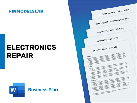 Electronics Repair Business Plan