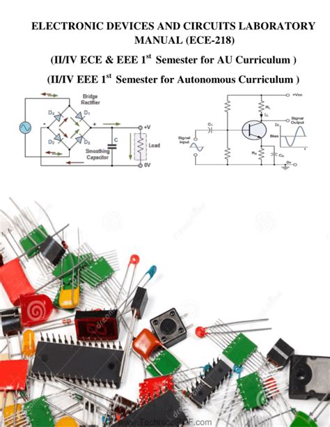 Electronics devices and circuits lab manual. - The underground ak 47 manual de construcción.