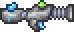 Electrosphere launcher. The Flying Dragon is a projectile sword which is dropped by Betsy during the Old One's Army event. It shoots crescent-shaped projectiles which travel through blocks and produce light. The projectiles can pierce through four enemies, dissipating after hitting the fifth enemy. Its best modifier is Legendary. The blade's hitbox extends considerably beyond the blade sprite itself, barely beating ... 