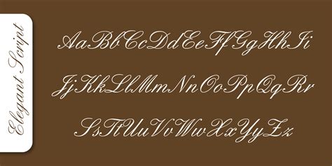 Elegant Script Pro Font Fontspring