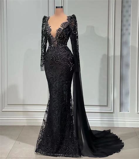 Elegant black evening dresses.  International shipping available.  Whether it...