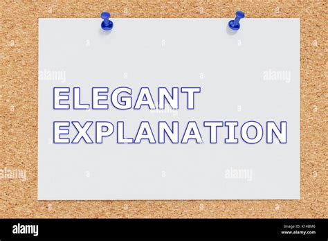 Elegant explanation