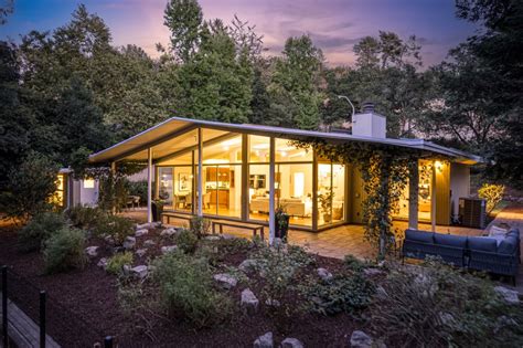 Elegant midcentury modern oasis in Orinda offers a perfect blend of style and comfort