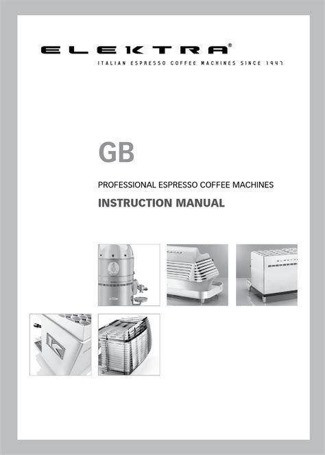 Elektra t3 coffee makers owners manual. - The handbook of child life a guide for pediatric psychosocial.