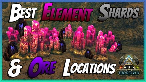 Element shards fjordur. Jul 5, 2022 · #arksurvivalevolved #arkfjordur #arkresources.Best Element Shards/Ore Locations In Ark Fjordur, I will be showing you Mortals the best locations on the Fjord... 