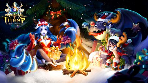 Elemental Titans：3D Idle Arena APK Download for Android 