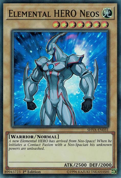  An Elemental HERO and a warrior of light who proficiently wields many kinds of armaments. His Static Shockwave cuts off the path of villainy. Yugioh-Card database #6313 . 