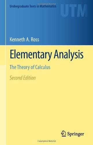 Elementary Analysis The Theory Of Calculus Solution Manual Pdf