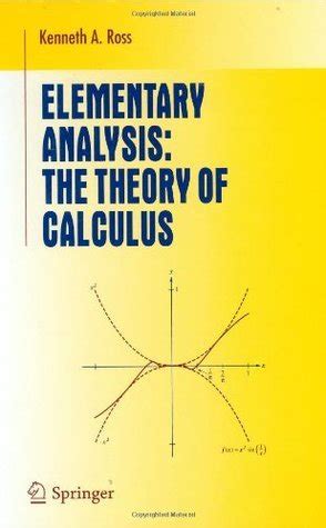 Elementary Of The Analysis Calculus Solution Theory