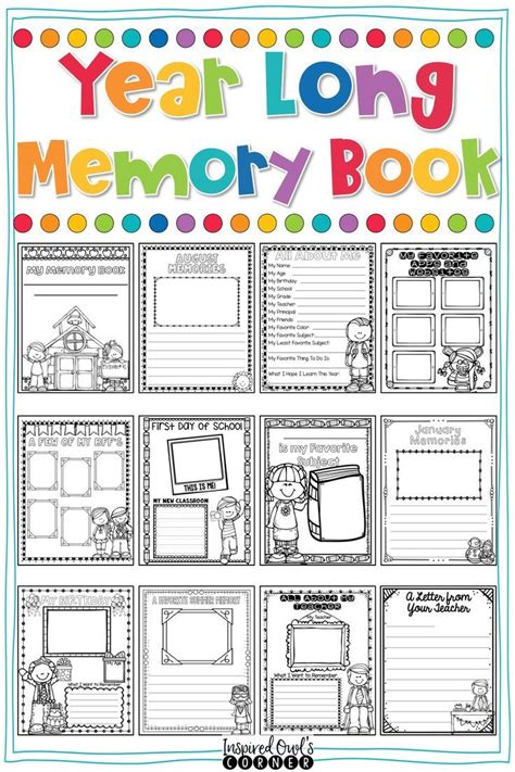 Elementary School Memory Book