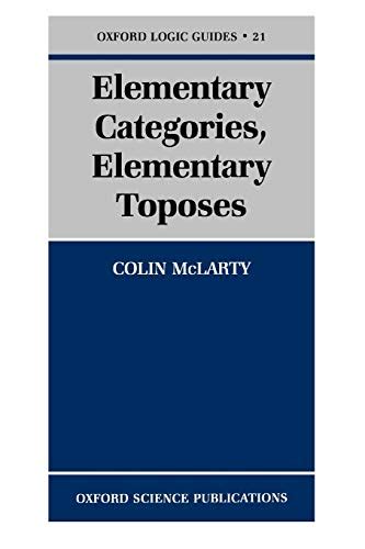 Elementary categories elementary toposes oxford logic guides. - The complete handbook of forms and letters for coaches and athletic directors.