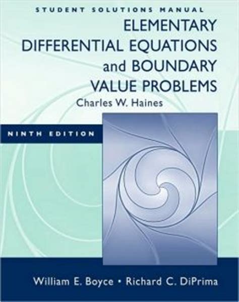 Elementary differential equations and boundary value problems 9th solutions manual download. - Repair manual 1999 lincoln town car.