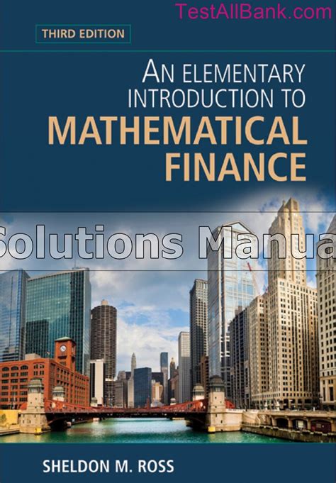 Elementary introduction to mathematical finance solutions manual. - Populations du maghreb et communauté économique à quatre.
