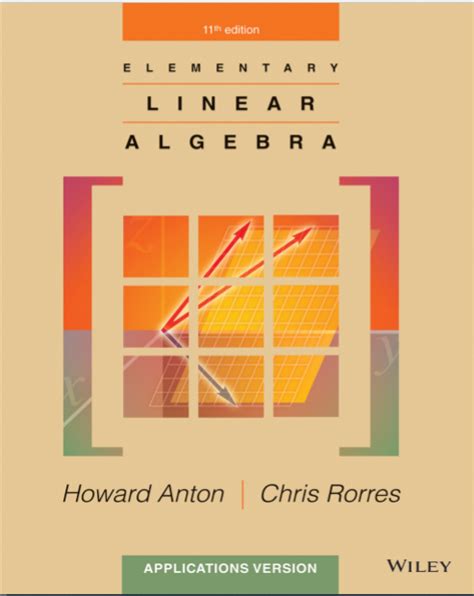 Elementary linear algebra howard anton chris rorres solution manual. - Einfluss der besteuerung auf die entwicklung der wohnungs- und baulandmärkte.