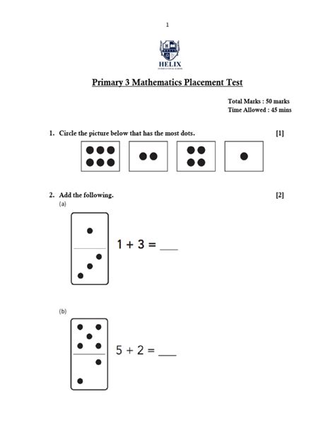 Elementary math placement test pdf.  The newest edition of Primary Math, Primary Mat...
