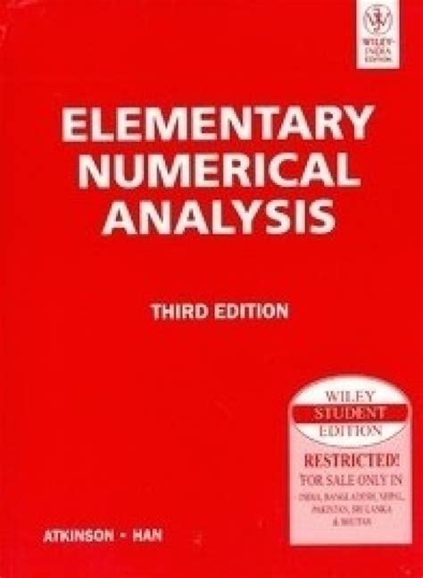 Elementary numerical analysis third edition solutions manual. - The international handbook of school effectiveness research.