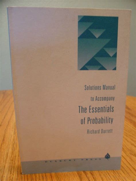 Elementary probability theory durrett solutions manual. - Kubota engine manual type e r 2500 di nb1.