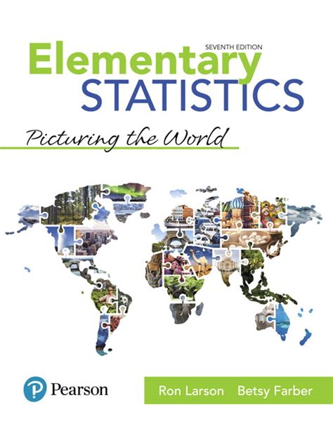 Elementary statistics picturing the world 7th edition pdf. The text’s combination of theory, pedagogy, and design helps students understand concepts and use statistics to describe and think about the world. The 7th Edition incorporates a thorough update of key features, examples, and exercises. eBook (Kortext / PDF) 53,49 €. 