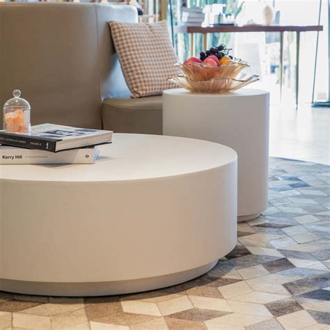 Elementi Concrete Side Table Wayfair