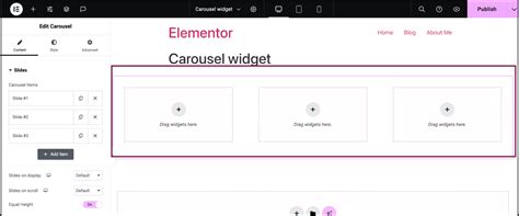 Elementor carousel fade transition.  An example is having a title appear and then dissolv...