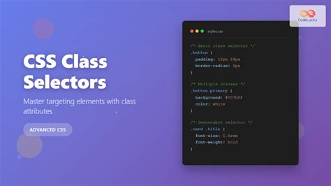 Elementor css classes.  Learn how to create and apply classes for streamlined design cha...