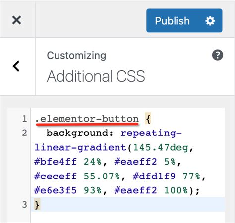 Elementor css codes.  Use the WordPress Customizer.  While Elementor offers a fantasti...