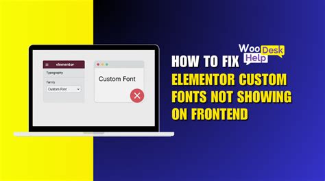 Elementor custom font not showing on mobile.  In the Elementor editor (backend...