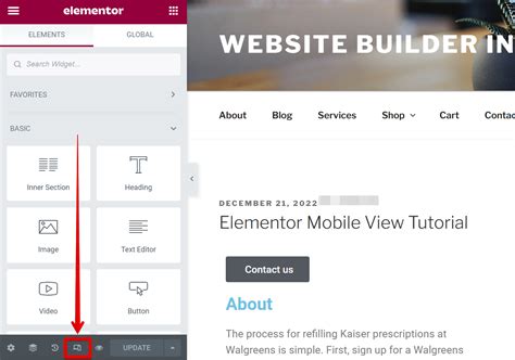 Elementor editor site navigation settings object not found.  In previous versions, there was...