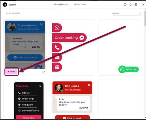 Elementor floating button template download. .  ...