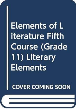 Elements Of Literature Fifth Course Answers Key