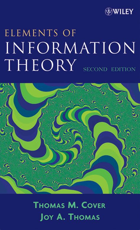Elements of information theory thomas cover solution manual. - Sovranità ecumenica del gran principe di mosca.