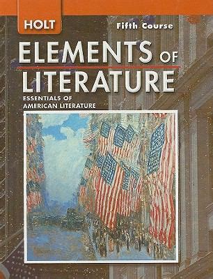 Elements of literature fifth course grade 11 literary elements. - Handbook of solid waste management and waste minimization technologies.