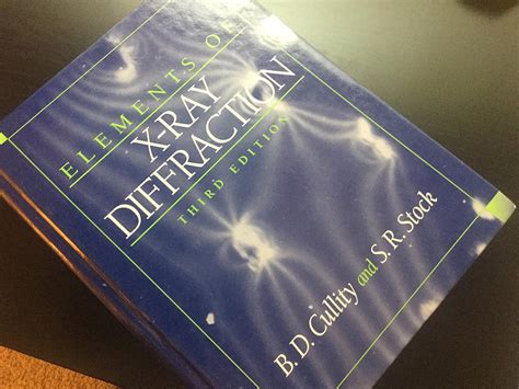 Read Elements Of Xray Diffraction By Bd Cullity