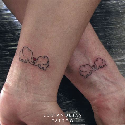 51 Extremely Adorable Mother-Daughter Tattoos to Let Your Mother Know How Much She Means to You. Oksana Phillips. Maori Tattoos. Elephant Tattoos. Feather Tattoos. Forearm Tattoos. Tattoos For Guys. Mother daughter tattoos you are my sunshine my only sunshine. ... Mandala Elephant Tattoo. Father Daughter Tattoos. …. 