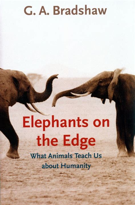 Download Elephants On The Edge What Animals Teach Us About Humanity By Ga Bradshaw