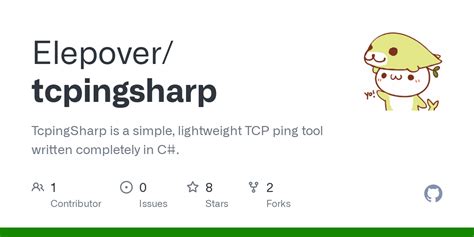 Elepover/tcpingsharp - Github