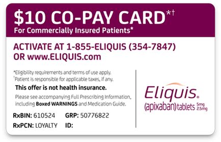 Get Apixaban Coupon Card by print, email or text and save up to 75% off Apixaban at the pharmacy. Coupons, discounts, and promos updated 2024. ... Apixaban, marketed under the trade name Eliquis, is an anticoagulant that helps reduce the risk of stroke in people with atrial fibrillation. It can be quite expensive, with 60 apixaban tablets ...